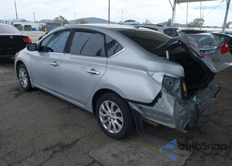 2018 Nissan Sentra Sv из США, поврежденный, VIN 3N1AB7AP3JY256436